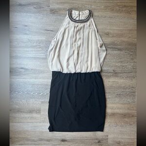 Beaded Halter top dress